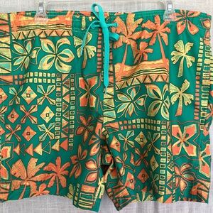BOCA MENS CLASSIC SWIM TRUNKS WITH POCKETS SIZE 38.
